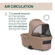 Carucior copii 3 in 1 Chicco Bellagio 2, First Seat Recline, Caramel (maro), 0luni+ CHC8718352+8713752+8710052-8