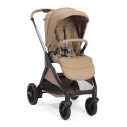 Carucior copii 3 in 1 Chicco Bellagio 2, First Seat Recline, Caramel (maro), 0luni+ CHC8718352+8713752+8710052-8