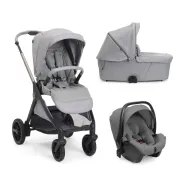 Carucior copii 3 in 1 Chicco Bellagio 2, Lunar Rock (gri deschis), 0luni+ CHC8718340+8713740+8714640-8