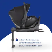 Carucior copii 3 in 1 Chicco Bellagio 2, Lunar Rock (gri deschis), 0luni+ CHC8718340+8713740+8714640-8