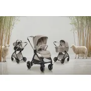Carucior copii 3 in 1 Chicco Bellagio Primo, First Seat Recline, ComoLake (bej), 0luni+ CHC8724006+8713706+8710006-8
