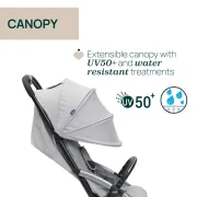 Carucior sport Chicco Goody XPlus PearlGrey (Gri), 0luni+ CHC87040-8_PEARL GREY