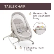 Cosulet multifunctional 4 in 1 Chicco Baby Hug Armonia, MotherPearl (Bej), 0 luni+ CHC8715784-8