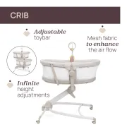 Cosulet multifunctional 4 in 1 Chicco Baby Hug Armonia, MotherPearl (Bej), 0 luni+ CHC8715784-8