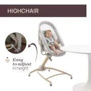 Cosulet multifunctional 4 in 1 Chicco Baby Hug Armonia, Scandinavian (Gri), 0 luni+ CHC8715761-8