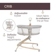 Cosulet multifunctional 4 in 1 Chicco Baby Hug Armonia, Scandinavian (Gri), 0 luni+ CHC8715761-8
