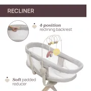 Cosulet multifunctional 4 in 1 Chicco Baby Hug Armonia, Scandinavian (Gri), 0 luni+ CHC8715761-8