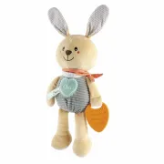 Jucarie copii din plus Chicco My Sweet DouDou multisenzorial cu zornaitoare, bej, 0luni+ CHC11467-1