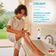 Lotiune cremoasa cu aroma de vanile pentru corp Chicco Pop, 150ml, 6ani+ CHC12377-9
