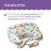 Perna alaptare Chicco Boppy Deluxe, Peaceful Jungle, 0luni+ CHC7991243-8
