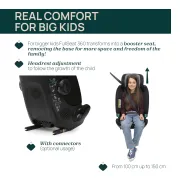 Scaun auto Chicco FullSeat I-Size, baza isofix rotativa 360, BlackSatin (Negru), 61-150cm, 3luni-12ani CHC8719045-8