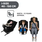 Scaun auto rotativ Chicco Unico EVO i-Size, IndiaInk (Albastru), de la nastere pana la 12 ani (40-150 cm) CHC87030-8_INDIA INK