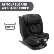 Scaun auto rotativ Chicco Unico EVO i-Size, IndiaInk (Albastru), de la nastere pana la 12 ani (40-150 cm) CHC87030-8_INDIA INK