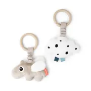 Set 2 jucarii de activitati pentru agatat Done by Deer Happy Clouds Sand