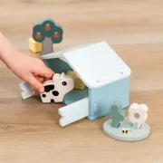 Set de joaca din lemn Tiny Farm Done by Deer Dotti Multicolor