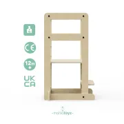 Turn de invatare multifunctional Kule Lite, Natur, MamaToyz JEMMtyz_kulelite