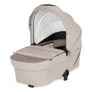 Carucior 2 in 1, Lionelo, Sia Flex, 7.6 kg, Include landou pliabil pe cadru, Ultracompact, Pliere rapida cu o mana, Copertina UPF50+, Cu accesorii incluse, 0-48 luni, Sustine 22 kg, Bej BYNLO-SIA_FLEX_BEIGE_SAND