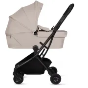 Carucior 2 in 1, Lionelo, Sia Flex, 7.6 kg, Include landou pliabil pe cadru, Ultracompact, Pliere rapida cu o mana, Copertina UPF50+, Cu accesorii incluse, 0-48 luni, Sustine 22 kg, Bej BYNLO-SIA_FLEX_BEIGE_SAND