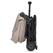 Carucior 2 in 1, Lionelo, Sia Flex, 7.6 kg, Include landou pliabil pe cadru, Ultracompact, Pliere rapida cu o mana, Copertina UPF50+, Cu accesorii incluse, 0-48 luni, Sustine 22 kg, Bej BYNLO-SIA_FLEX_BEIGE_SAND