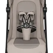 Carucior 2 in 1, Lionelo, Sia Flex, 7.6 kg, Include landou pliabil pe cadru, Ultracompact, Pliere rapida cu o mana, Copertina UPF50+, Cu accesorii incluse, 0-48 luni, Sustine 22 kg, Bej BYNLO-SIA_FLEX_BEIGE_SAND