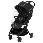 Carucior 2 in 1, Lionelo, Sia Flex, 7.6 kg, Include landou pliabil pe cadru, Ultracompact, Pliere rapida cu o mana, Copertina UPF50+, Cu accesorii incluse, 0-48 luni, Sustine 22 kg, Negru BYNLO-SIA_FLEX_BLACK_ONYX