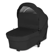 Carucior 2 in 1, Lionelo, Sia Flex, 7.6 kg, Include landou pliabil pe cadru, Ultracompact, Pliere rapida cu o mana, Copertina UPF50+, Cu accesorii incluse, 0-48 luni, Sustine 22 kg, Negru BYNLO-SIA_FLEX_BLACK_ONYX
