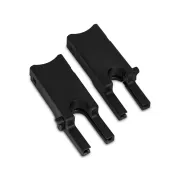 Carucior 2 in 1, Lionelo, Sia Flex, 7.6 kg, Include landou pliabil pe cadru, Ultracompact, Pliere rapida cu o mana, Copertina UPF50+, Cu accesorii incluse, 0-48 luni, Sustine 22 kg, Negru BYNLO-SIA_FLEX_BLACK_ONYX