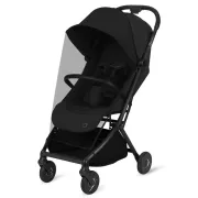 Carucior 2 in 1, Lionelo, Sia Flex, 7.6 kg, Include landou pliabil pe cadru, Ultracompact, Pliere rapida cu o mana, Copertina UPF50+, Cu accesorii incluse, 0-48 luni, Sustine 22 kg, Negru BYNLO-SIA_FLEX_BLACK_ONYX