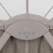 Patut si balansoar portabil Lionelo, Gaya 2 in 1, cu functie de leganat si muzica, 3 viteze de leganat reglabile, saltea T25, controlat prin telecomanda sau panou, pana la 9 kg, 0 luni+, 93 x 68 x 81 cm, bej latte BYNLO-GAYA_BEIGE_LATTE