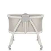 Patut si balansoar portabil Lionelo, Gaya 2 in 1, cu functie de leganat si muzica, 3 viteze de leganat reglabile, saltea T25, controlat prin telecomanda sau panou, pana la 9 kg, 0 luni+, 93 x 68 x 81 cm, bej sand BYNLO-GAYA_BEIGE_SAND