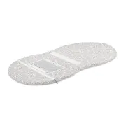Patut si balansoar portabil Lionelo, Gaya 2 in 1, cu functie de leganat si muzica, 3 viteze de leganat reglabile, saltea T25, controlat prin telecomanda sau panou, pana la 9 kg, 0 luni+, 93 x 68 x 81 cm, bej sand BYNLO-GAYA_BEIGE_SAND