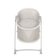 Patut si balansoar portabil Lionelo, Gaya 2 in 1, cu functie de leganat si muzica, 3 viteze de leganat reglabile, saltea T25, controlat prin telecomanda sau panou, pana la 9 kg, 0 luni+, 93 x 68 x 81 cm, bej sand BYNLO-GAYA_BEIGE_SAND