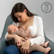 Pompa de san, Lionelo, Fidi, Portabila, Cu accesorii, Hands-free, 5 functii de masaj, Autonomie pana la 24 h, 50 db, Capacitate 150 ml, Alb BYNLOC-FIDI_FREE_WHITE