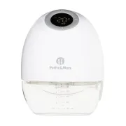 Pompa de san, Petite&Mars, Gaia Duo, Portabila, Cu 3 moduri, Panou control, Autonomie pana la 2.5 h, 9 functii de masaj, Silentioasa- 55db, Capacitate 180 ml, Alb BYN327035