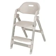 Scaun de masa, Lionelo, Matt, 3 in 1, Pliabil, Cu tava detasabila, Cu centuri de siguranta in 5 puncte, Suport pentru picioare si sezut reglabile, Pana la 110 kg, 6 luni &ndash; adult, Bej BYNLO-MATT_BEIGE_SAND