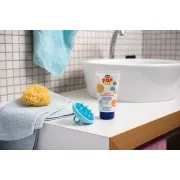 Set Chicco POP, balsam pentru par cu aroma prajitura de vanilie si perie masaj scalp, 150ml, 6ani+ CHC1281030-9