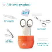 Set manichiura bebe Chicco Vulpita, 0luni+ CHC1073120-7