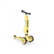 Trotineta Copii 2in1 Premium Scoot  Ride Highwaykick 1 Lemon, Cu E Ezut, Sistem Anti-rasturnare, Reglabila 1,  5 Ani (max. 50 Kg) Pjb96354