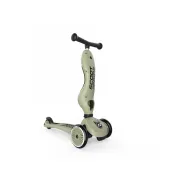 Trotineta Copii 2in1 Premium Scoot  Ride Highwaykick 1 Olive, Cu E Ezut, Sistem Anti-rasturnare, Reglabila 1,  5 Ani (max. 50 Kg) Pjb160629