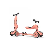 Trotineta Copii 2in1 Premium Scoot  Ride Highwaykick 1 Peach, Cu E Ezut, Sistem Anti-rasturnare, Reglabila 1,  5 Ani (max. 50 Kg) Pjb96353