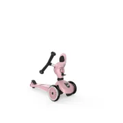Trotineta Copii 2in1 Premium Scoot  Ride Highwaykick 1 Rose, Cu E Ezut, Sistem Anti-rasturnare, Reglabila 1,  5 Ani (max. 50 Kg) Pjb96270