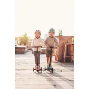 Trotineta Copii Pliabila, Reglabila, Roti Luminoase, Highwaykick 3 Led Forest, 3-6 Ani, Pana La 50 Kg, Scoot  Ride Pjb96345