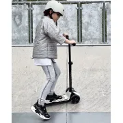 Trotineta Premium Copii Scoot  Ride Highwaykick 5 Led Ash ,   Reglabila, Roti Luminoase, 5 Ani+, Pana La 80 Kg Pjb96440