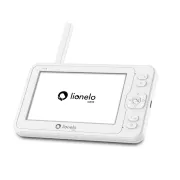 Video monitor, Lionelo, Babyline 6.2, Conexiune Wi-Fi, Pana la 8h de functionare, Comunicare bidirectionala, Senzor de temperatura, Alb BYNLOC-BABYLINE_6.2_WHITE