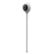 Video monitor, Lionelo, Babyline Smart, Cu aplicatie Smart Life, Cablu USB, Conexiune Wifi, Comunicare bidirectionala, Senzor de temperatura, Alb BYNLO-BABYLINE_SMART