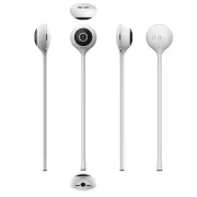 Video monitor, Lionelo, Babyline Smart, Cu aplicatie Smart Life, Cablu USB, Conexiune Wifi, Comunicare bidirectionala, Senzor de temperatura, Alb BYNLO-BABYLINE_SMART