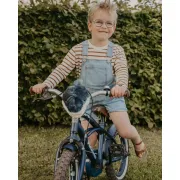 Cap Ghidon Rechin Albastru Wild  Wild ,   Accesoriu Plue  Premium Handmade Belgia Pentru Trotineta E I Bicicleta Copii   Inotatoare Dorsala, Montare Velcro Pjbws5207