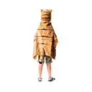 Costum Copii Tigru Wild  Soft ,   Pelerina Plue  Premium 2a N1, Costum E I Paturica De Joaca, Handmade Belgia   3 Ani+ Pjbws1002