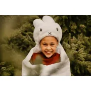 Costum Copii Wild  Soft Miffy ,   Pelerina Plue  Premium 2a N1, Costum E I Paturica De Joaca, 110a 100 Cm   3 Ani+ Pjbws1024