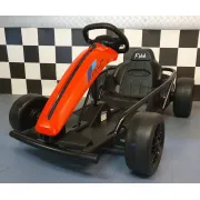 Go-kart Electric Pentru Copii 24v Roe U, Cu Functie Drift ,   2 Motoare 775w, Viteza 15 Km H, Centura 5 Puncte   De La 6 Ani, Max. 70 Kg Pjbc4k1968